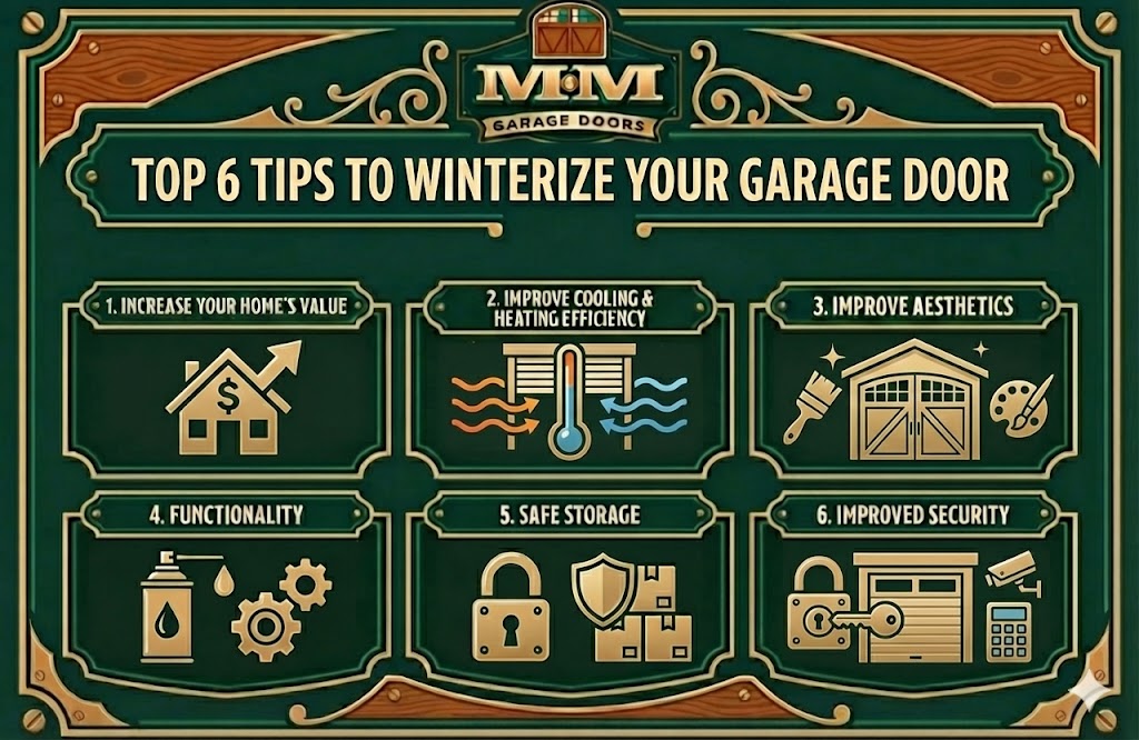 Top 9 Tips to Winterize Your Garage Door
