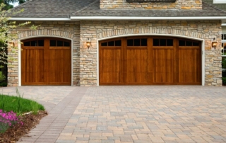 New Garage Door On Nice Home