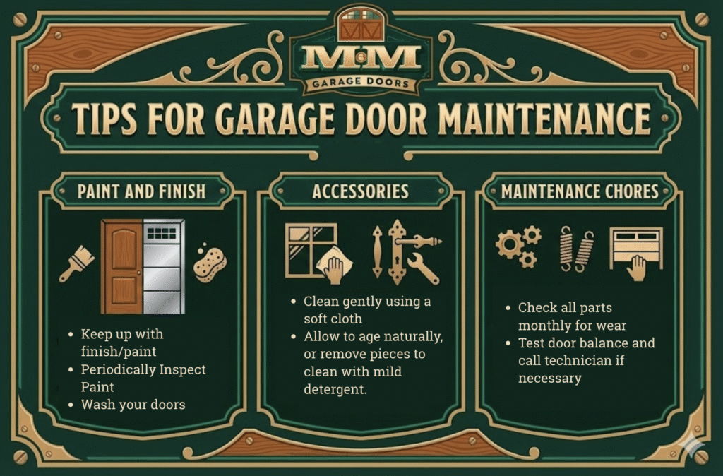 Tips for Garage Door Maintenance