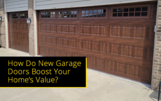 New Garage Doors Boosting the Home Value